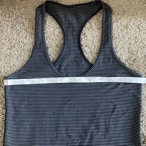 Lululemon Grey/Black Racerback Tank - Picture 6 of 8
